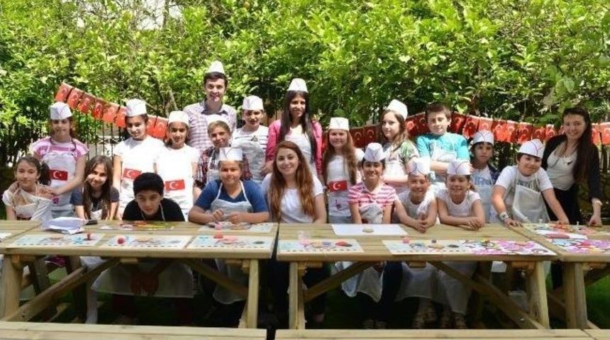 Konyaaltı Belediyesi&rsquo;nden &Ccedil;ocuklara Kurabiye Şenliği