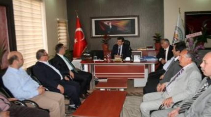 Bolvadin Tmo Daire Başkanından Başkan Kayacan'a Ziyaret