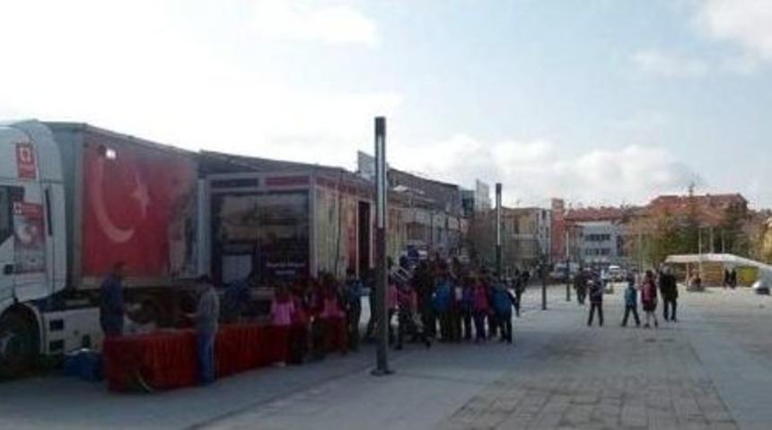 Byegm &Ccedil;anakkale 100.yıl Gezici M&uuml;zesi Antalya'ya Geliyor