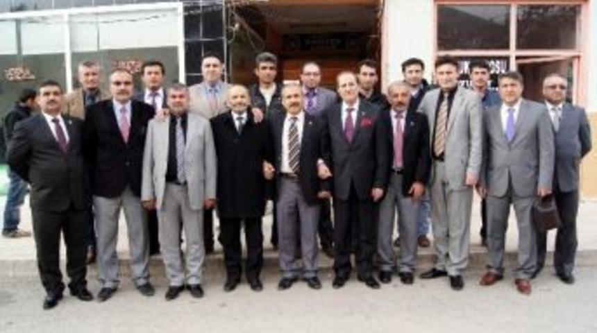 Sesob Başkanı K&ouml;ksal, Yıldızeli&rsquo;nde Ziyaretlerde Bulundu