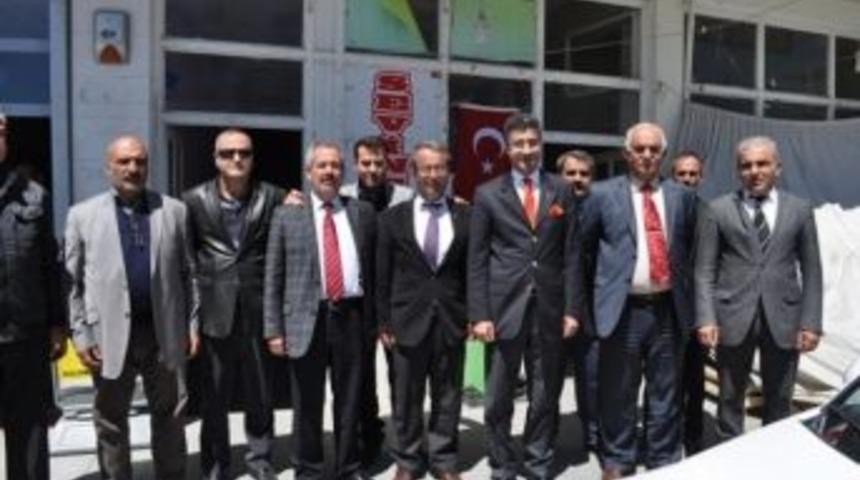 Kaymakam Ve Başkandan Esob&rsquo;a Ziyaret