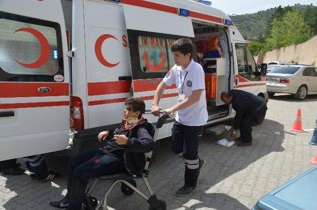 İskilip'te Trafik Kazası: 7 Yaralı