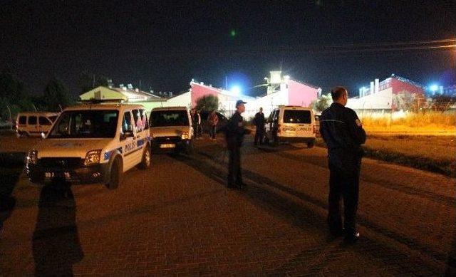Aydın’da Polise Taşlı Saldırı