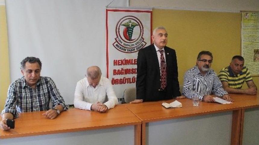 Aile Hekimleri N&ouml;bet Uygulamalarını Protesto Etti