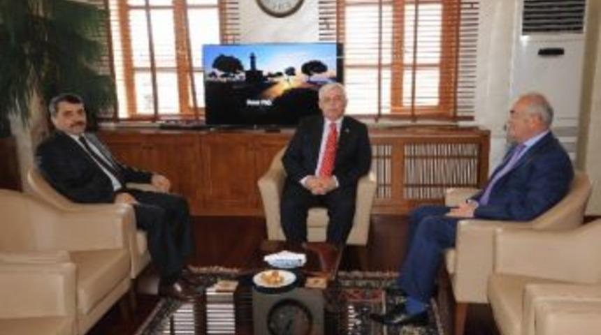 Tosun Ve Ertuğrul&rsquo;dan Yılmaz&rsquo;a Tebrik Ziyareti