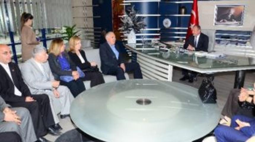 Başkan Mehmet Keleş Chp Heyetini Kabul Etti