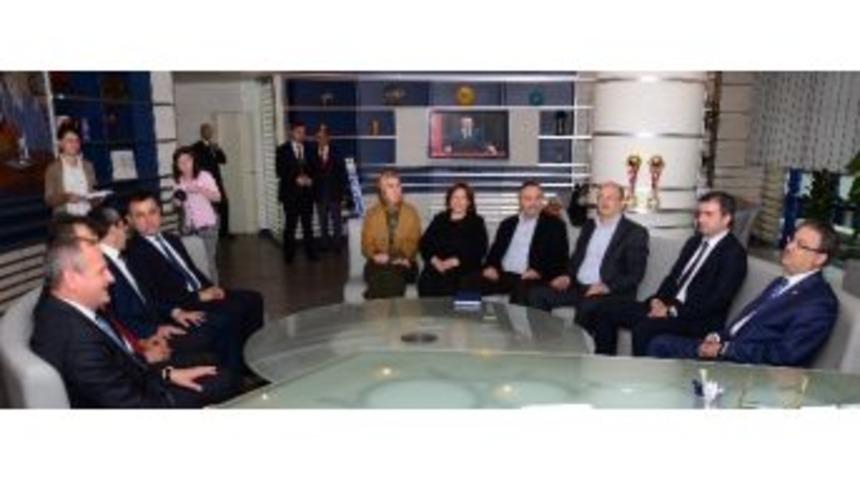 D&uuml;zce Valisi Su Başkan Keleş&rsquo;i Ziyaret Etti