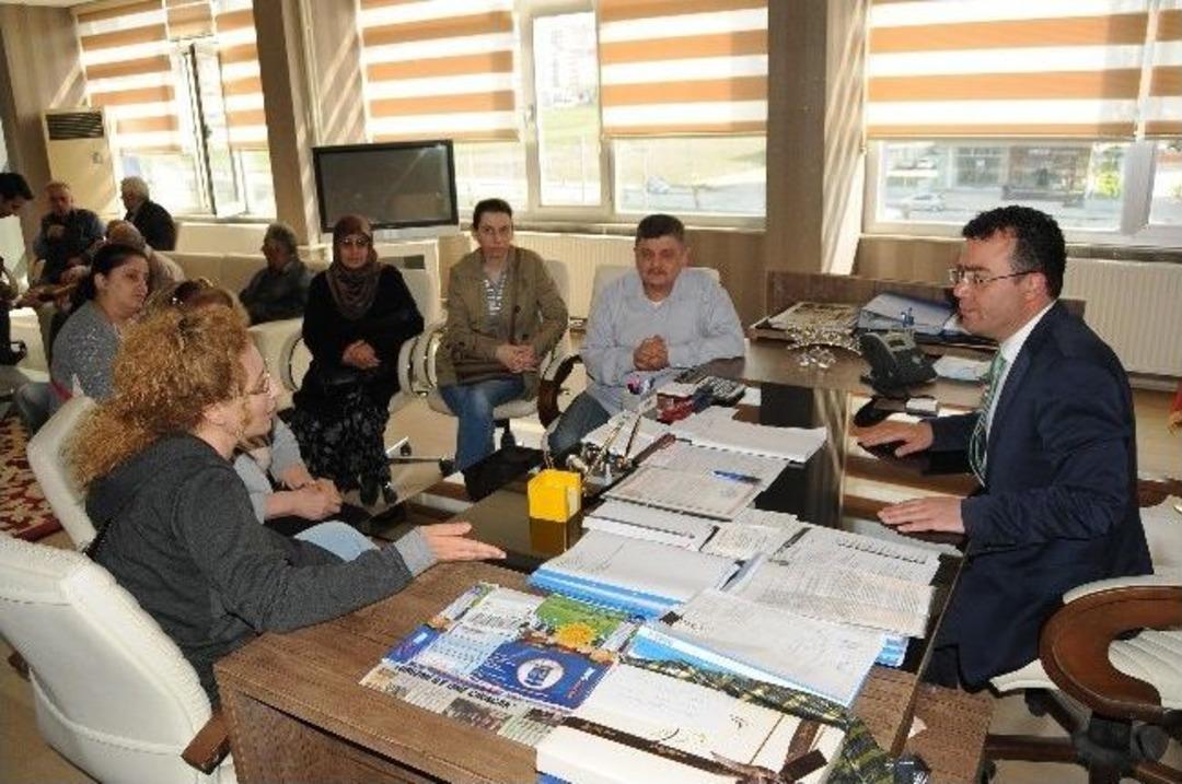 Başkan Taş&ccedil;ı&rsquo;ya Ziyaretler