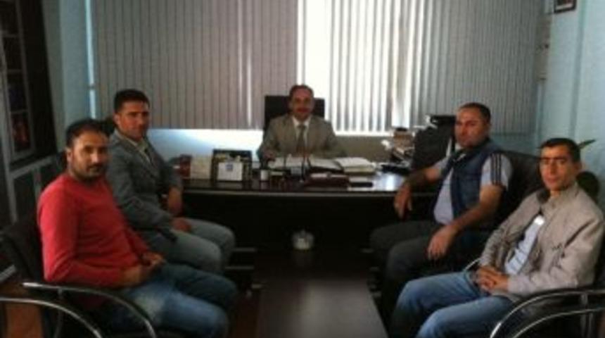 K&ouml;y Muhtarından İl&ccedil;e M&uuml;ft&uuml;s&uuml;&rsquo;ne Ziyaret