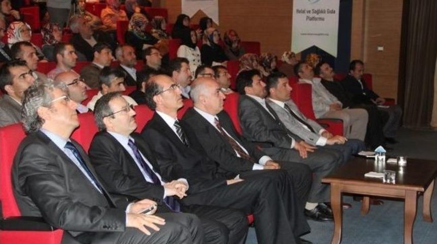 Sakarya Sosyal Gelişim Derneği&rsquo;nden Helal Ve Sağlıklı Gıda Paneli