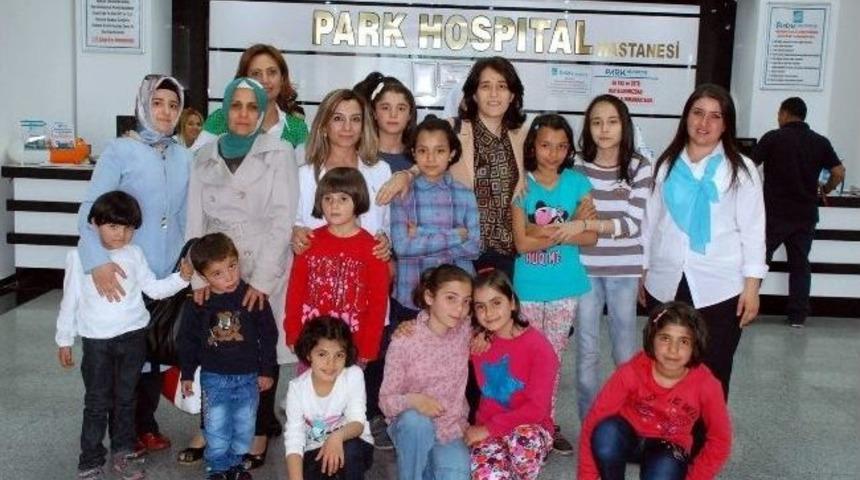 Sevgi Evleri &Ccedil;ocukları &Uuml;cretsiz Sağlık Kontrol&uuml;nden Ge&ccedil;ti