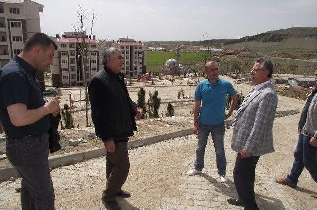 Yozgat Belediye Başkanı Arslan Toki İnşaatında İncelemelerde Bulundu