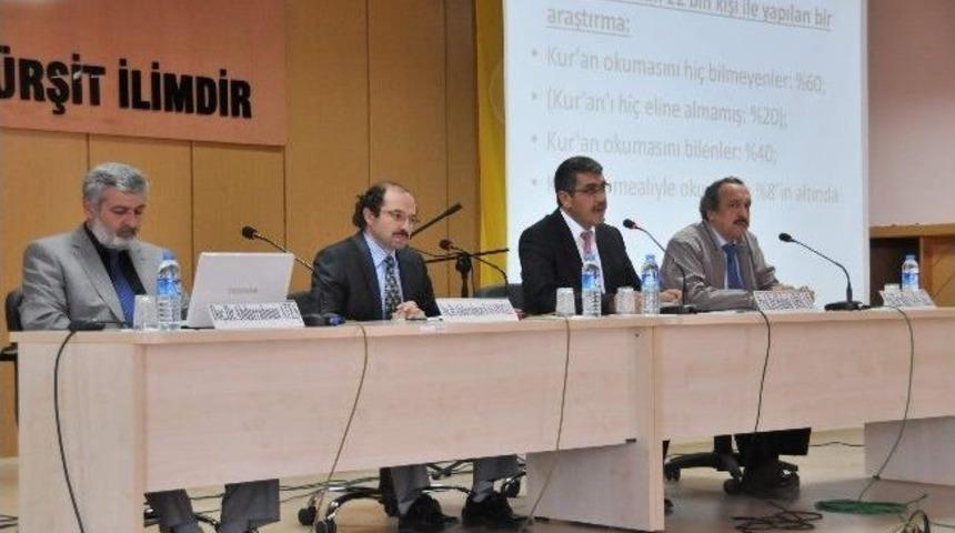 &ldquo;hz.peygamber, Din Ve Samimiyet&rdquo; Konulu Panel D&uuml;zenlendi