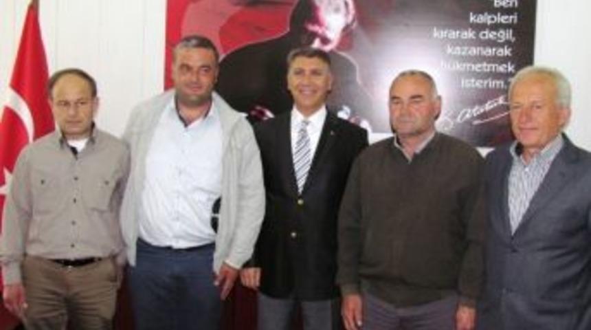 Kafkas K&uuml;lt&uuml;r Derneği, Kaymakam D&ouml;lek&rsquo;i Ziyaret Etti