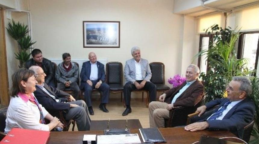 Kocaoğlu Ve Chpli Vekillerden Başkan Dalgı&ccedil;'a Hayırlı Olsun