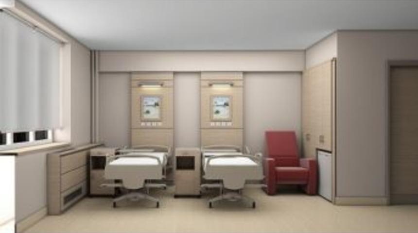 &Ouml;zel Servislere Bir Yılda Bin 200 Hasta Yatış Yaptı