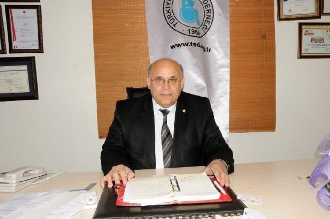 T&uuml;rkiye Sakatlar Derneği&rsquo;nden Fadıloğlu&rsquo;na Teşekk&uuml;r