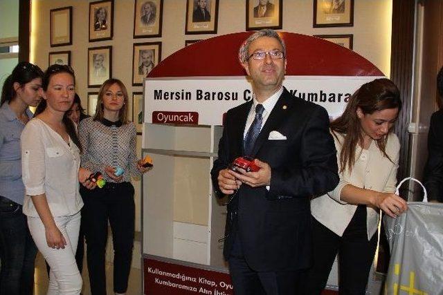 Mersin Barosu ‘çocuk Kumbarası’ Kurdu