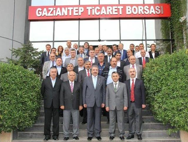 Ankara Ticaret Borsasından, Gtb’ye Ziyaret