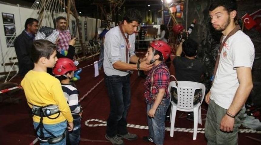 Miniklerden İzci Kampı&rsquo;na Yoğun İlgi