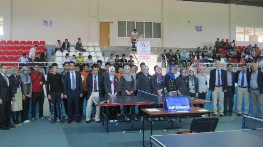 Sason&rsquo;da Masa Tenisi Turnuvası Sona Erdi