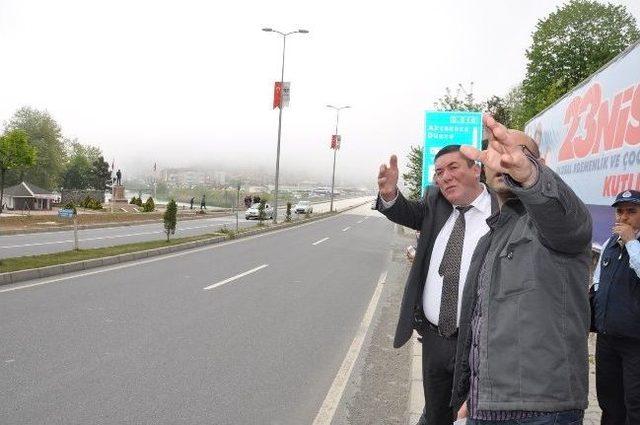 Karayolları, Alaplı Giriş Yolu İçin Ön İnceleme Yaptı