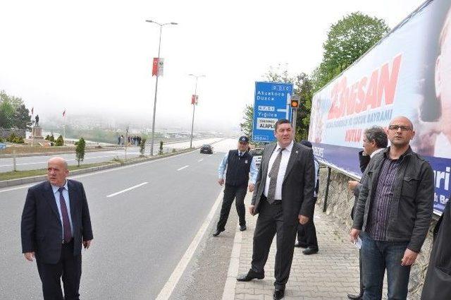 Karayolları, Alaplı Giriş Yolu İçin Ön İnceleme Yaptı