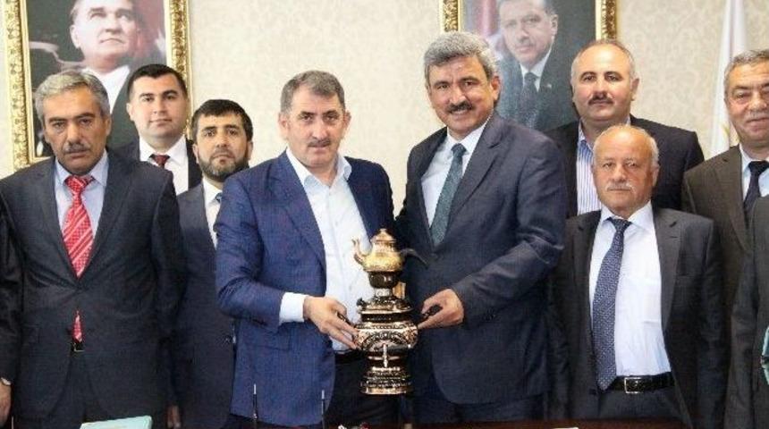 Başkan Edis&rsquo;ten K&ouml;ktaş'a Ziyaret