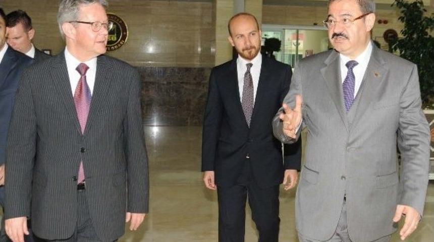 Hollanda&rsquo;nın Ankara B&uuml;y&uuml;kel&ccedil;isi Ron Keller&rsquo;in Gso Ziyareti