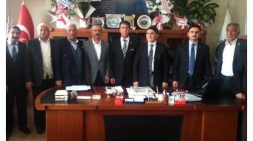 Milletvekili &Ccedil;elebi&rsquo;den Başkan Erg&uuml;l&rsquo;e Ziyaret