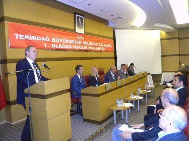 Tekirdağ Büyükşehir Belediyesi’nin 2014 Yılı Bütçesi Açıklandı