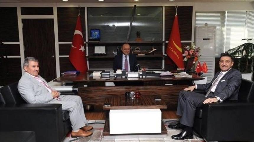 Sgk İl M&uuml;d&uuml;r&uuml; &Ouml;ztan&ccedil;&rsquo;a Hayırlı Olsun Ziyareti