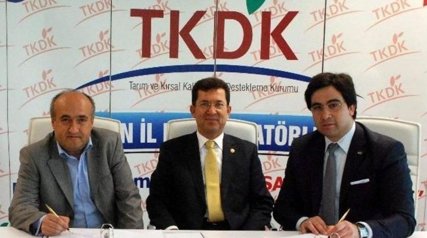 Tkdk Desteği İle Nazilliye Soğuk Hava Deposu Kazandırılıyor
