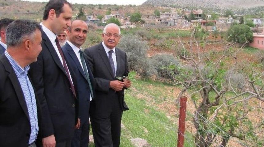 Araban Fıstık &Uuml;reticilerine, Ge&ccedil;miş Olsun Ziyareti