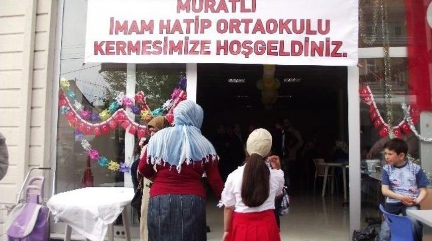 Muratlı İmam Hatip Ortaokulu Kermes D&uuml;zenledi