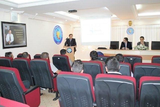 Alaşehir’de Denetimli Hükümlülere 'iş Ve Meslek’ Edinme Semineri Verildi