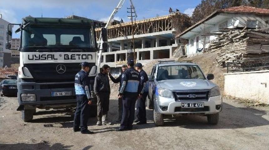 Keçiören’de İnşaat Ve Hafriyat Alanlarına Sıkı Denetim