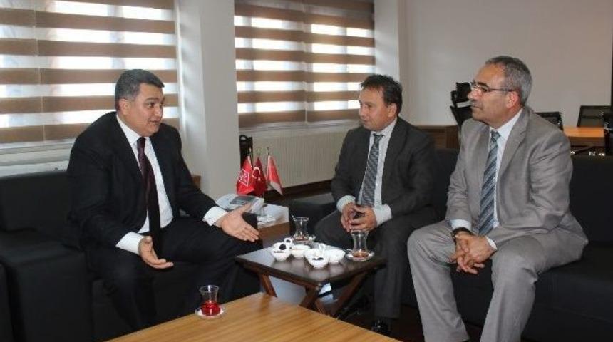 Başkan Uludağ’dan Emniyet Müdürü Zeybek’e Ziyaret