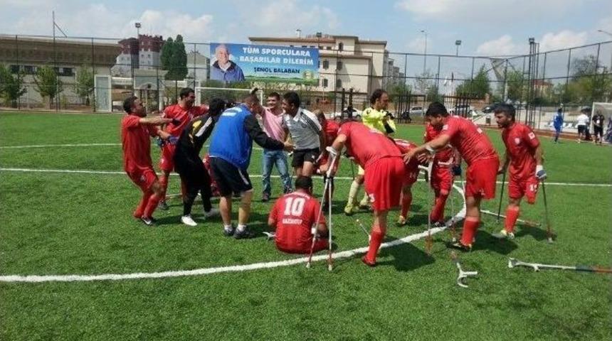 Şahinbey Belediye Ampute Futbol Takımı S&uuml;perlige &Ccedil;ıktı