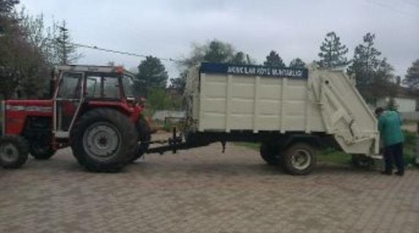 Akıncılar K&ouml;y&uuml;nde &Ccedil;&ouml;pler Artık Kapıdan Alınıyor