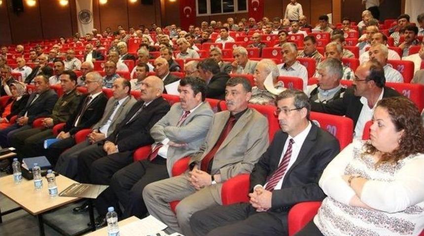 Mut&rsquo;ta 2014 Yılı İl&ccedil;e İdare Şube Başkanları Ve Mahalle Muhtarları Toplantısı Yapıldı