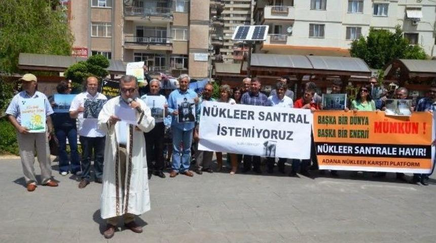 Adana&rsquo;da N&uuml;kleer Karşıtı Eylem