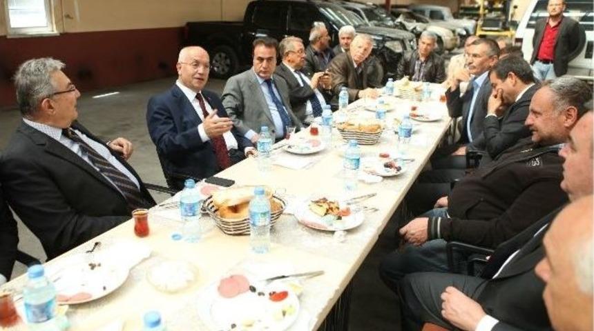 Yaşar Ve Baykal Kahvaltıda Buluştu