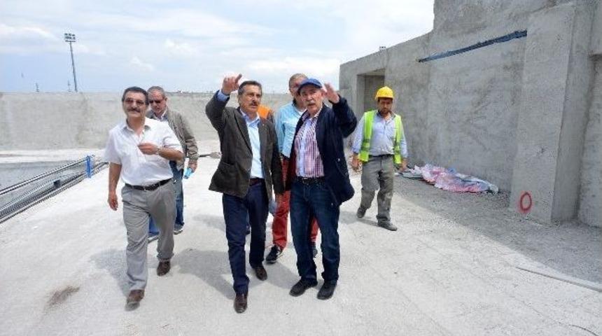 Başkan Ata&ccedil;, Su Sporları Merkezi'ni Denetledi