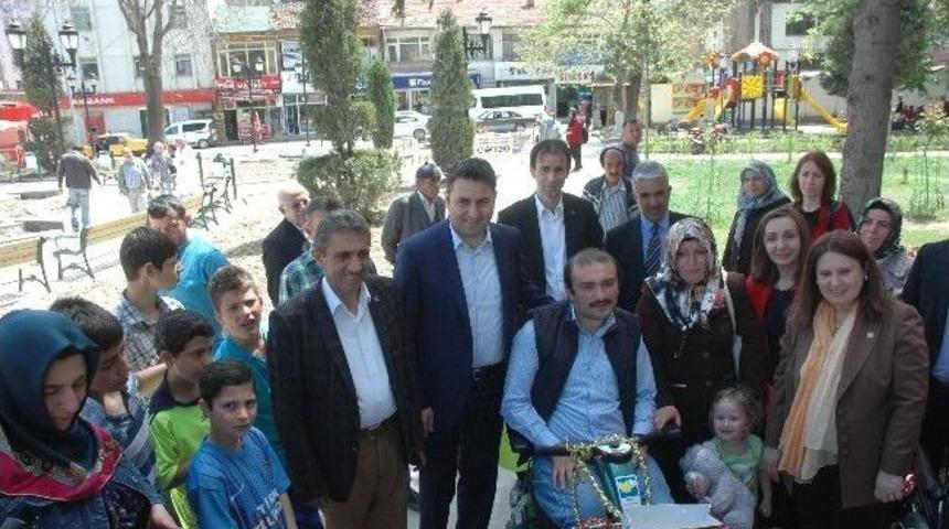 Engelli Aracına Kavuştu