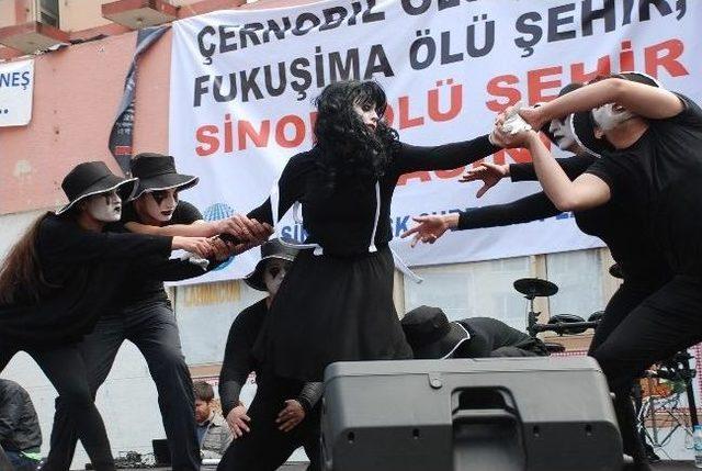 Sinop'ta Nükleer Karşıtı Miting