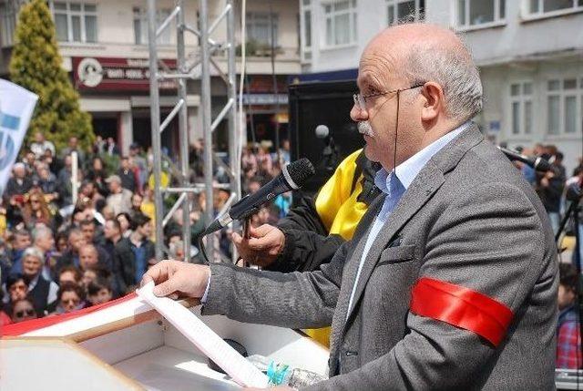 Sinop'ta Nükleer Karşıtı Miting