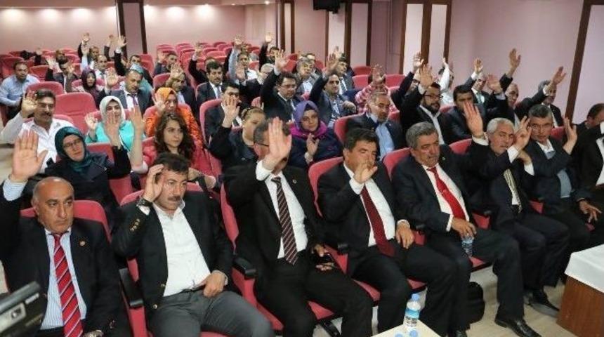 Yazgı, Mahalli İdareler Hizmet Birliği Başkanı Se&ccedil;ildi