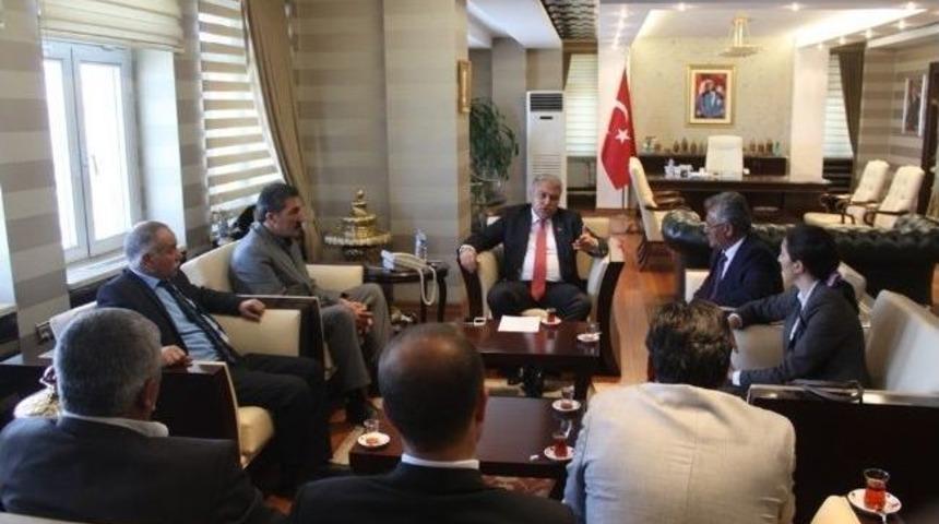 Bdp Heyeti Vali Tekinarslan&rsquo;ı Ziyaret Etti