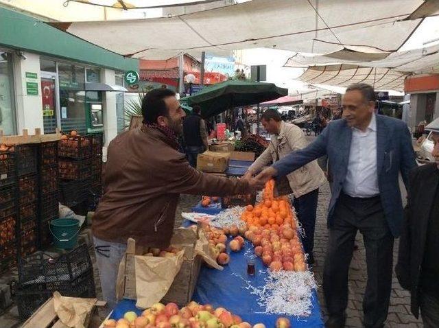 Başkan Badem Teşekkür Ziyaretlerini Sürdürüyor